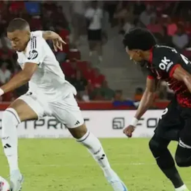 ترتيب هدافي الدوري الإسباني بعد تسجيل مبابي في شباك مايوركا