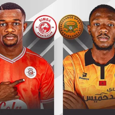 القنوات المفتوحة الناقلة لمباراة نهضة بركان وسيمبا في نهائي كأس الكونفدرالية