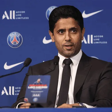 ناصر الخليفي يعلن بث نهائي دوري أبطال أوروبا على 6 قنوات مفتوحة ويعد بمفاجأة مذهلة