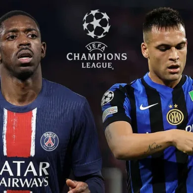 تردد القنوات الناقلة لمباراة باريس سان جيرمان وانتر ميلان في نهائي دوري أبطال أوروبا