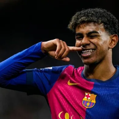 برشلونة يتوج بالدوري الإسباني بفضل هدف يامين يمال الحاسم