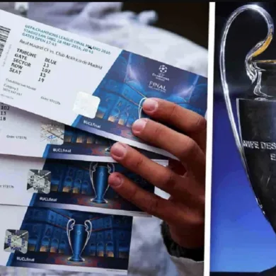 كيفية شراء تذاكر مباراة نهائي دوري أبطال أوروبا عبر الإنترنت