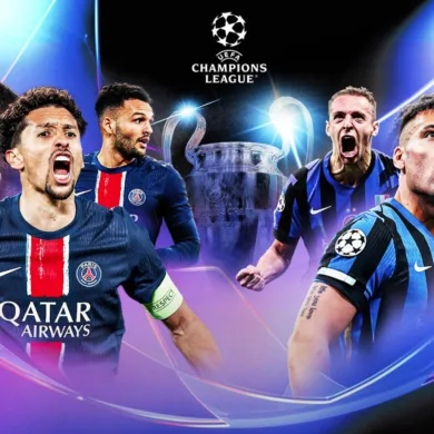 معلق مباراة باريس سان جيرمان ضد إنتر ميلان في نهائي دوري أبطال أوروبا