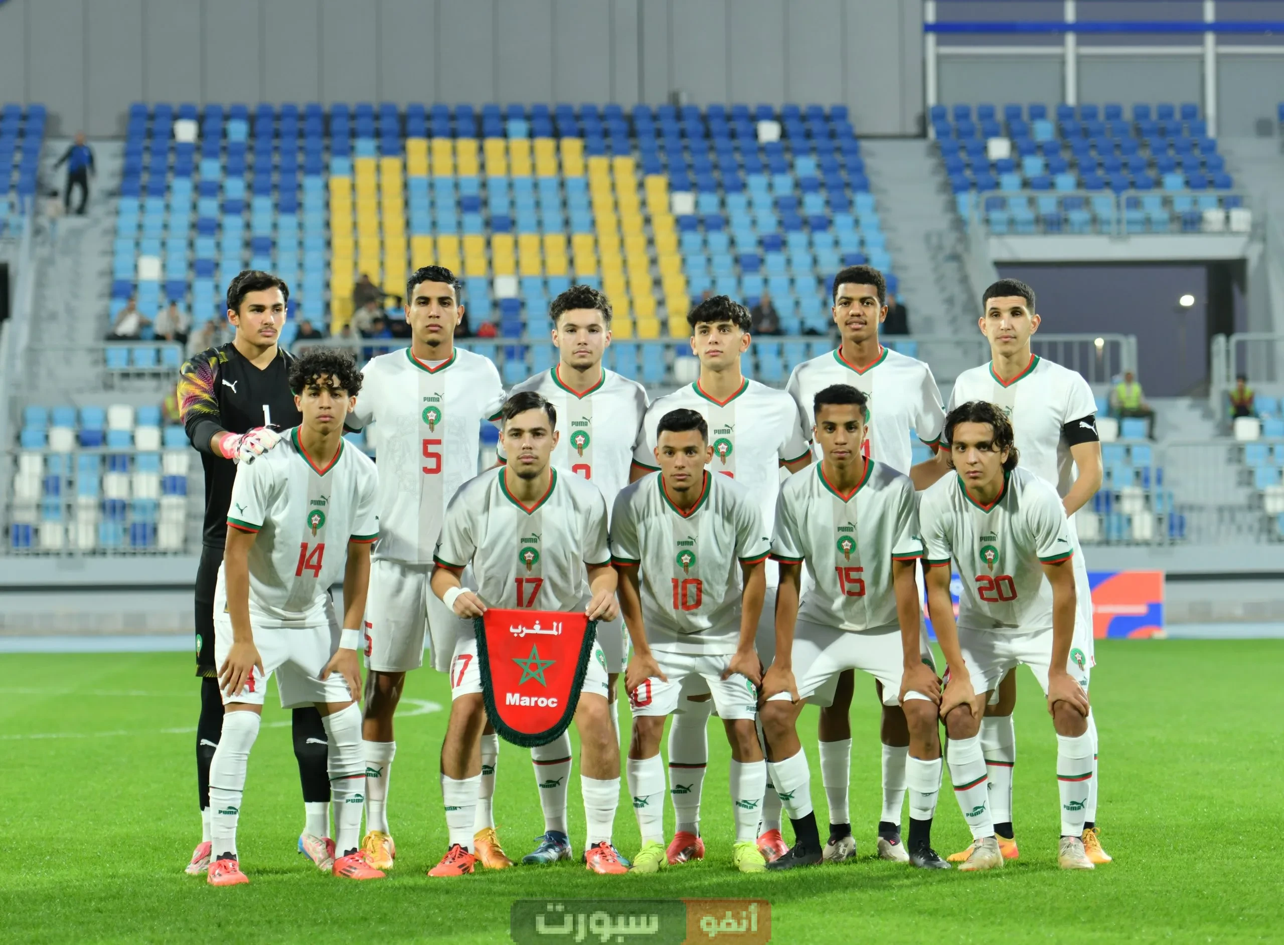 تشكيلة المنتخب المغربي ضد مصر في نصف نهائي كأس أمم إفريقيا تحت 20 سنة 2025