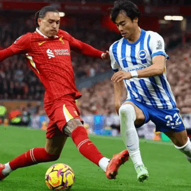 القنوات الناقلة لمباراة ليفربول اليوم ضد برايتون في الدوري الإنجليزي الممتاز