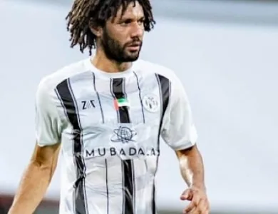 النني ينضم لتدريبات الجزيرة الإماراتي استعدادًا للموسم الجديد