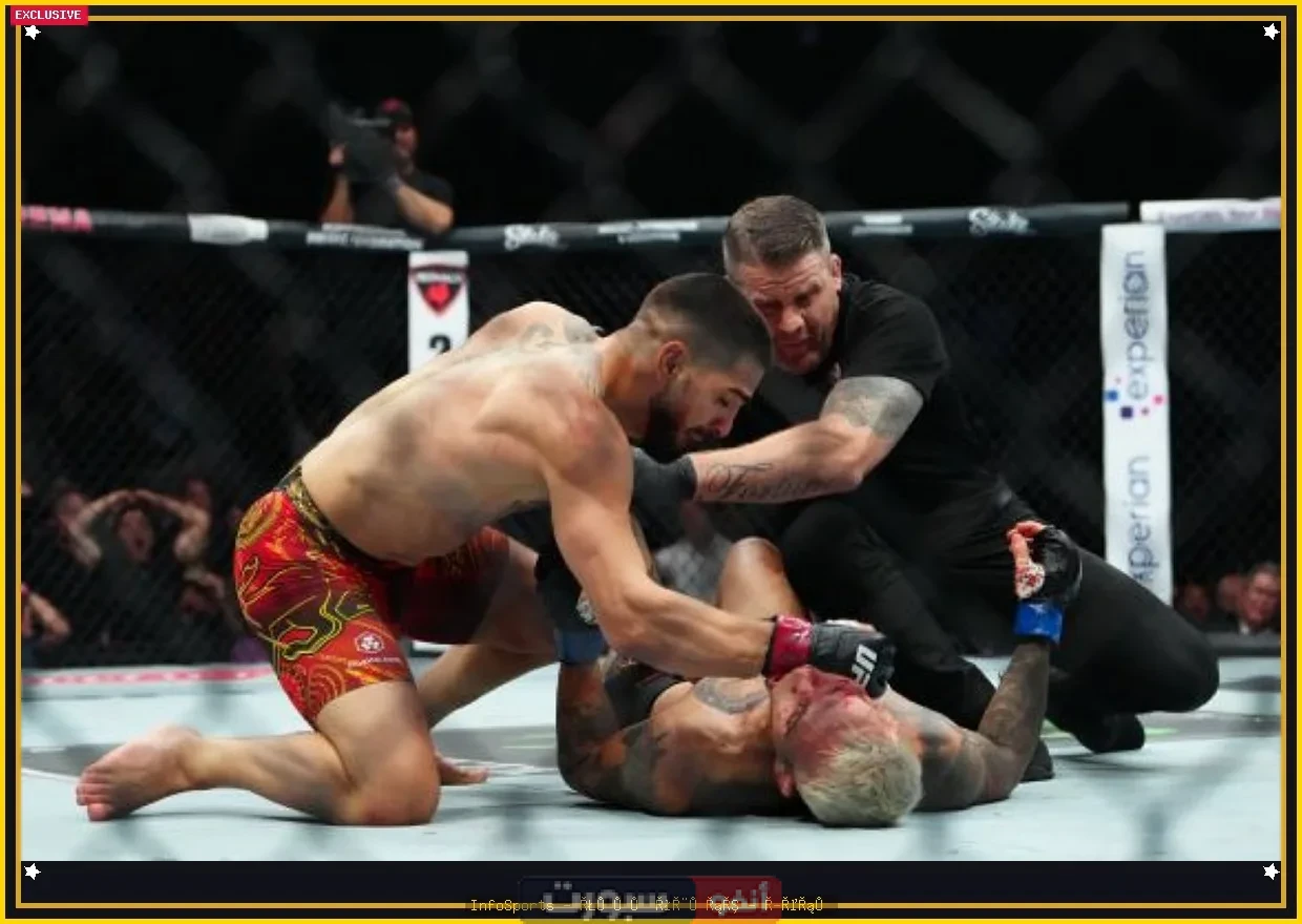 إيليا توبوريا يهزم تشارلز أوليفيرا في يو إف سي 317 ويتوج ببطولة العالم