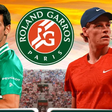 تردد القنوات الناقلة لمباراة نوفاك ديوكوفيتش ويانيك سينر في رولان غاروس