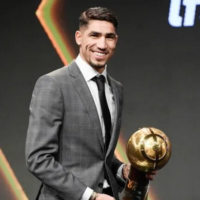 هذا هو مركز أشرف حكيمي في تصنيف الكرة الذهبية لعام 2025