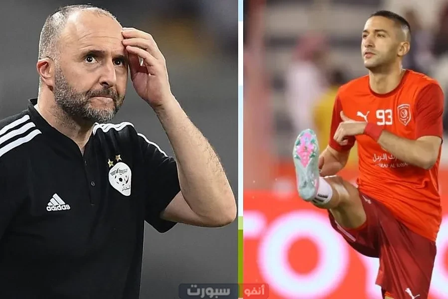 حكيم زياش في ورطة مع المنتخب المغربي بسبب الجزائري جمال بلماضي
