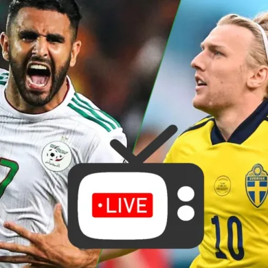 القنوات المفتوحة الناقلة لمباراة الجزائر والسويد الودية