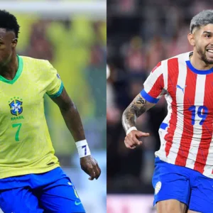 تردد القنوات الناقلة لمباراة البرازيل وباراجواي في تصفيات كأس العالم 2026