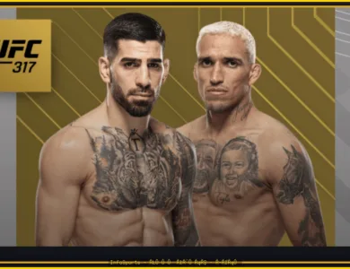 موعد نزال تشارلز أوليفيرا وإيليا توبوريا والقنوات الناقلة في ufc 317