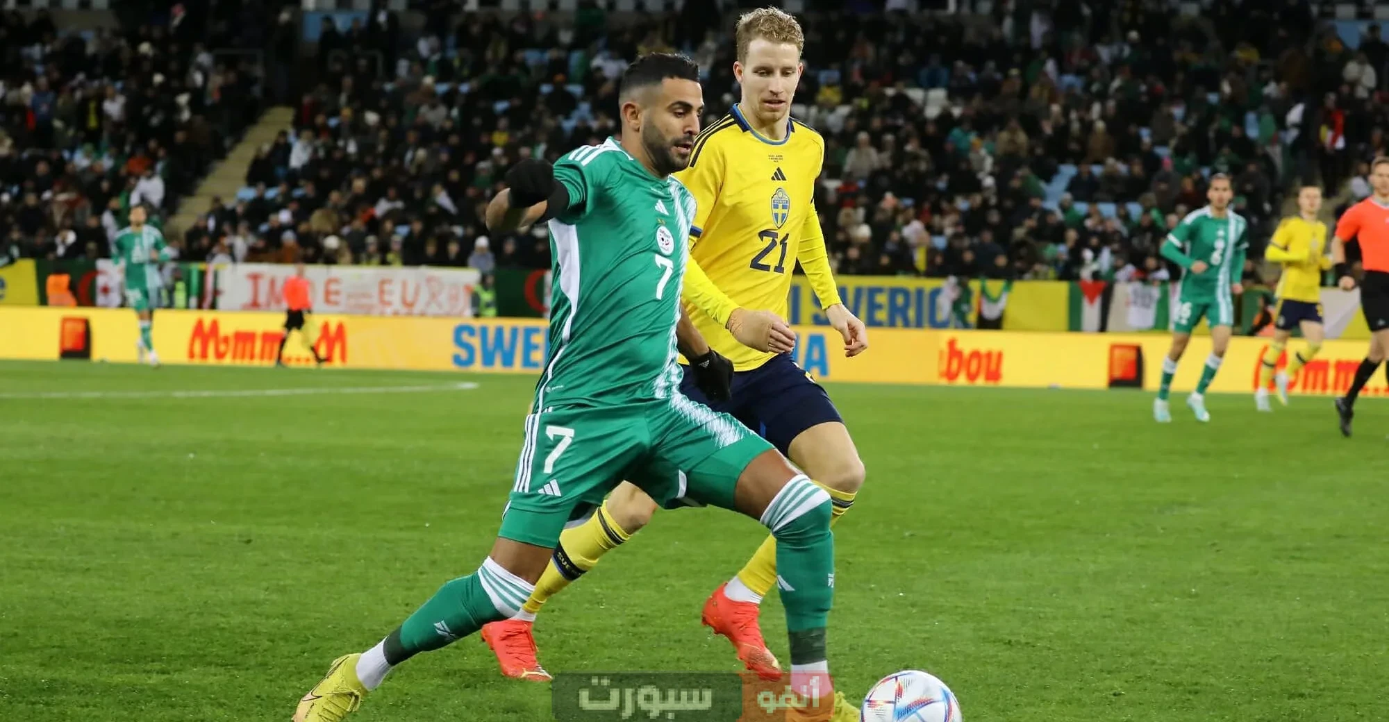 ما هي القنوات الناقلة لمباراة الجزائر اليوم ضد السويد استعدادًا لكأس إفريقيا؟