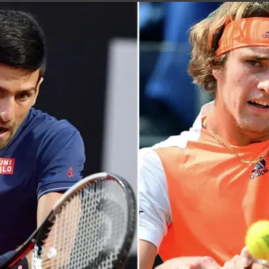 موعد مباراة ديوكوفيتش ضد زفيريف في ربع نهائي رولان غاروس 2025 والقنوات الناقلة