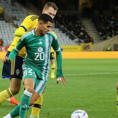 مشاهدة مباراة الجزائر والسويد بث مباشر