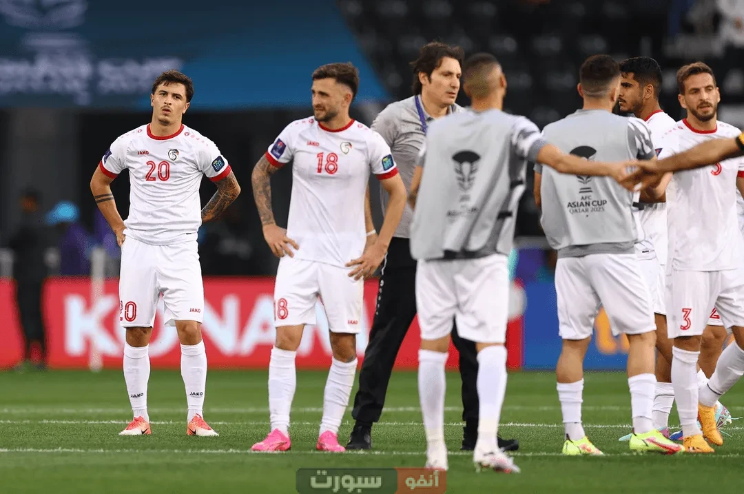 تشكيلة سوريا ضد أفغانستان في تصفيات كأس آسيا 2027