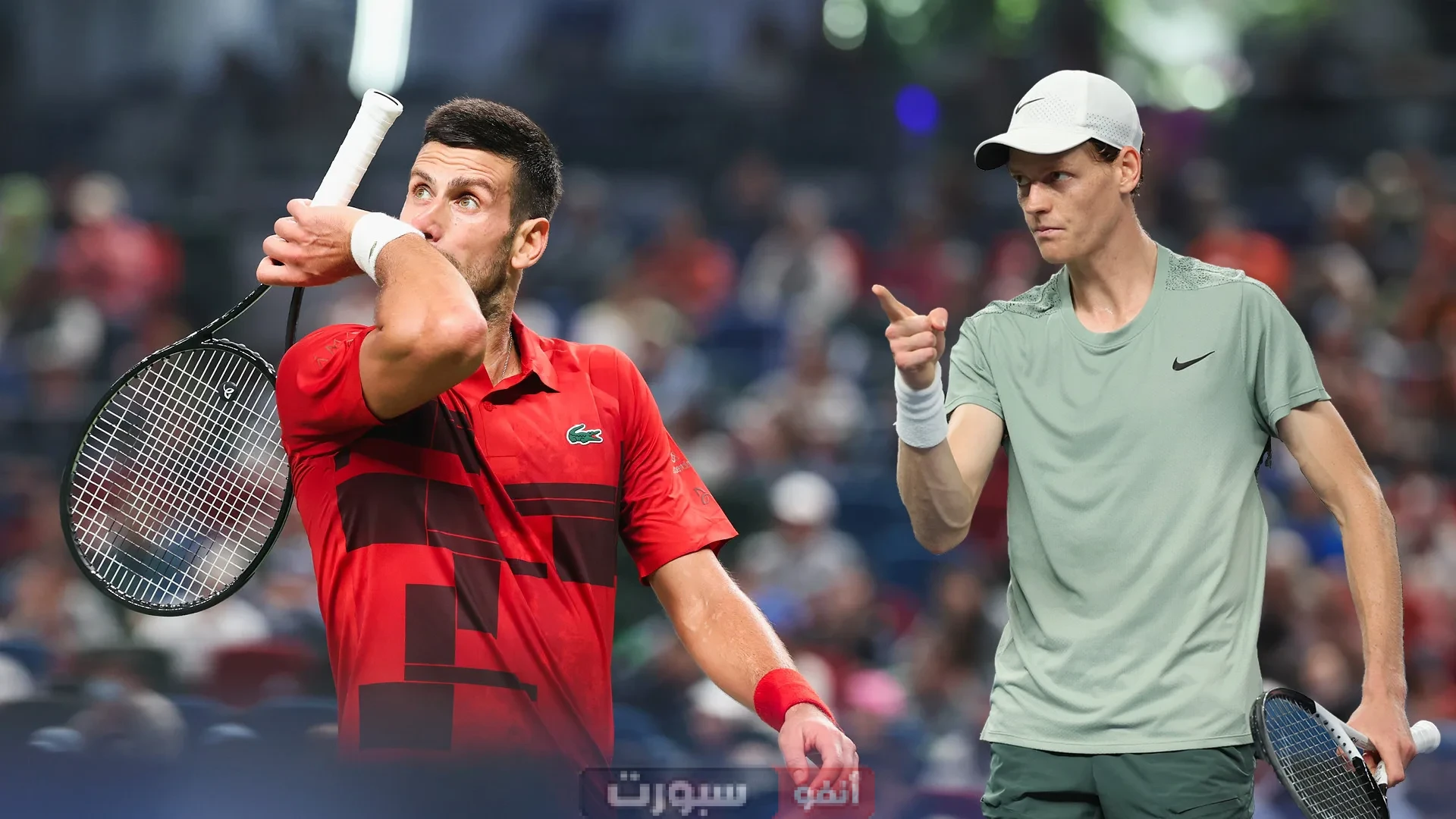 بث مباشر مباراة نوفاك ديوكوفيتش ويانيك سينر في رولان غاروس