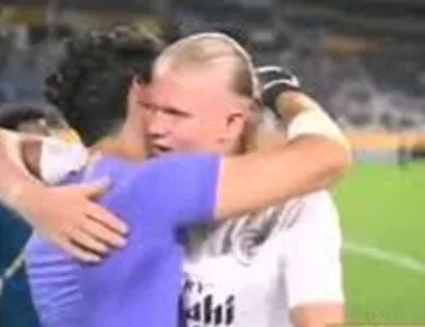  بالفيديو: هالاند يفاجئ بونو ويطلب انتقاله لمانشستر سيتي