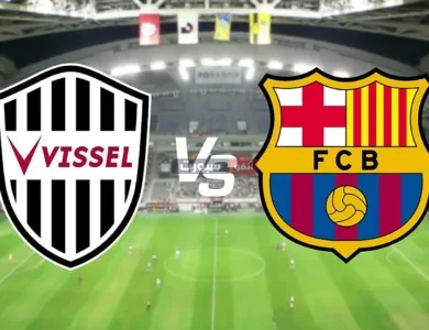 توقيت مباراة برشلونة وفيسيل كوبي الودية والقنوات الناقلة