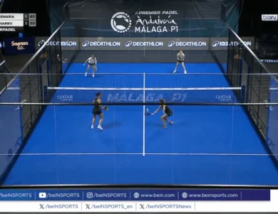 أريانا وباولا تتأهلان لربع نهائي بادل ملقا