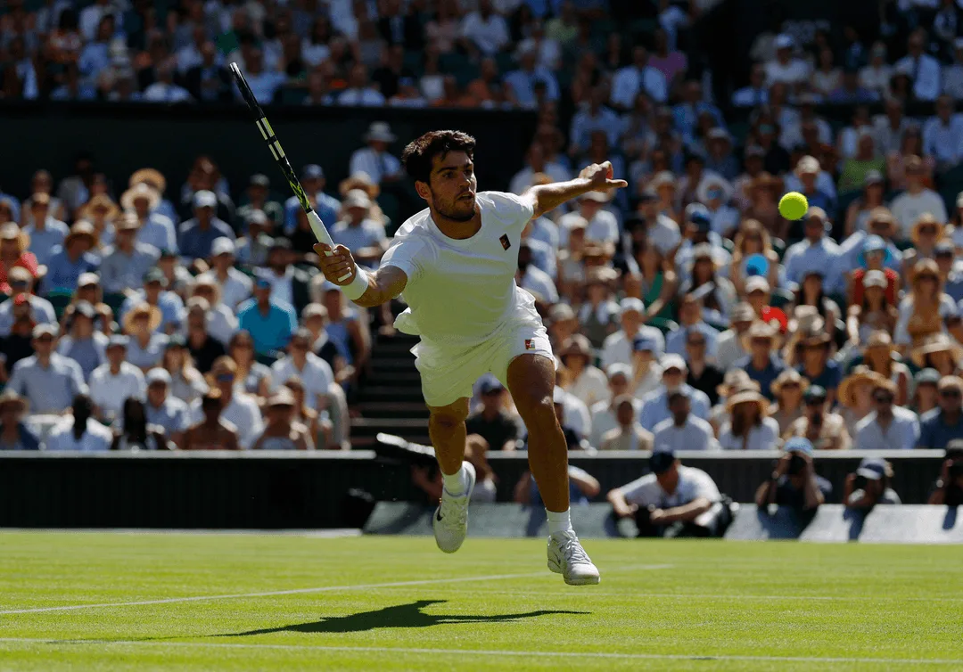 ألكاراز يتأهل لنهائي ويمبلدون للمرة الثالثة على التوالي