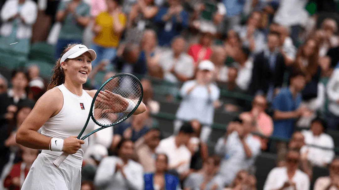 أندريفا تتأهل بسهولة لدور الـ16 في بطولة ويمبلدون