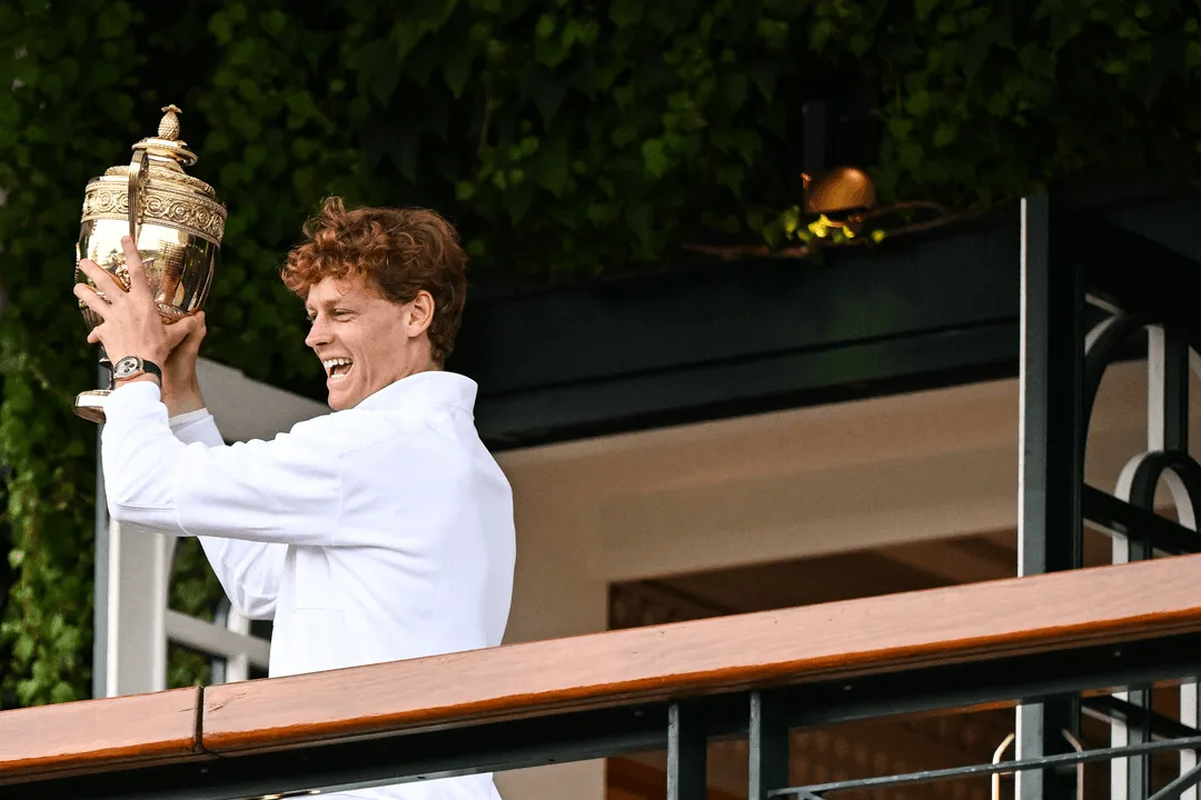 احتفال تتويج سينر بلقب ويمبلدون