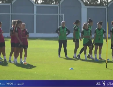 الجزائريات يلتقين غانا في ربع نهائي أمم إفريقيا للسيدات