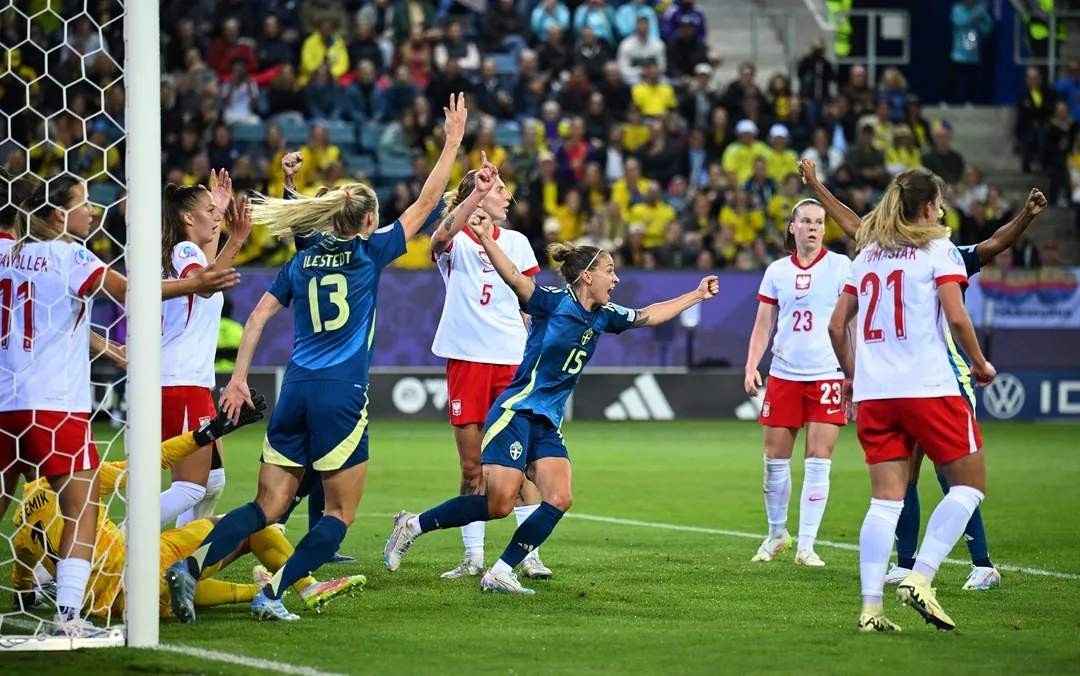 السويد وألمانيا في ربع نهائي يورو السيدات