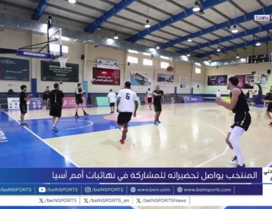 المنتخب الأردني للسلة يستعد لنهائيات آسيا في جدة