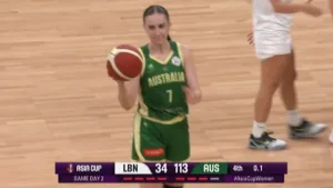 المنتخب الأسترالي يهزم لبنان في كأس آسيا للسيدات 113-34