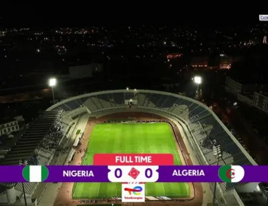 المنتخب الجزائري يتعادل مع نيجيريا بعد التأهل مسبقًا
