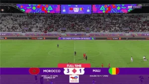 المنتخب المغربي يكتسح مالي ويتأهل للنصف النهائي