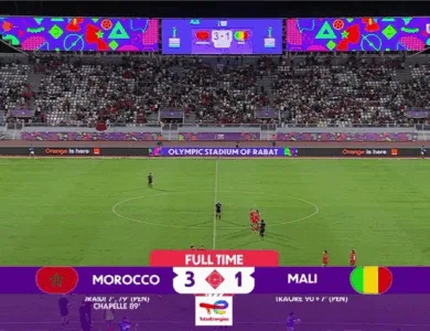 المنتخب المغربي يكتسح مالي ويتأهل للنصف النهائي