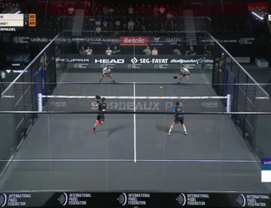 بطولة بوردو لبادل: الثنائي الإسباني غونثاليث وسانث يتأهلان إلى ربع النهائي