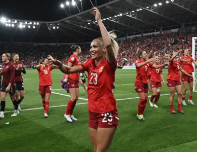 تأهل مثير لسويسرا إلى ربع نهائي يورو السيدات 2025