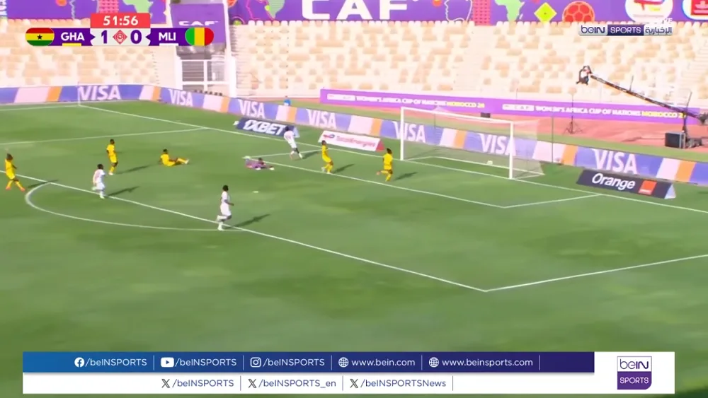 تعادل غانا ومالي 1-1 في كأس أمم إفريقيا للسيدات