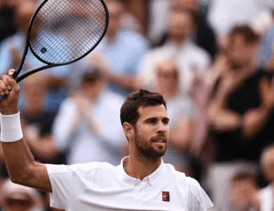 خاتشانوف ي reaches ربع النهائي في بطولة ويمبلدون