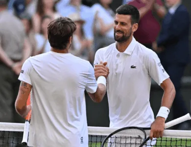 دجوكوفيتش يتأهل لنصف نهائي ويمبلدون بعد الفوز على كوبولي