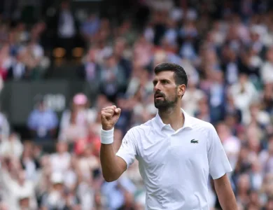 دجوكوفيتش يتجاوز دي مينور ويتأهل لربع نهائي ويمبلدون