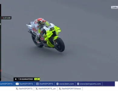 دي جانانتونيو يسجل أسرع زمن في تجارب جائزة ألمانيا الكبرى