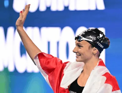 ذهبية ثانية لماكنتوش بكأس العالم للسباحة