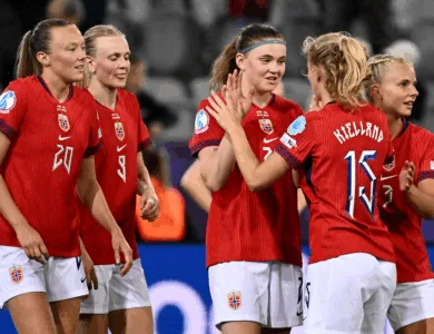 سيدات اليورو: النرويج تحقق العلامة الكاملة