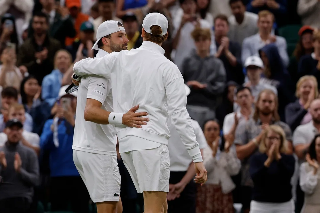 سينر يتأهل لربع نهائي ويمبلدون بعد انسحاب ديميتروف