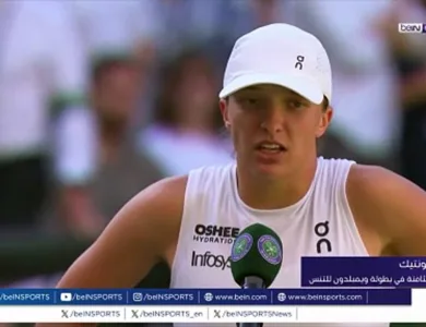 شفيونتيك: النهائي سيكون مباراة تكتيكية مع أنيسيموفا