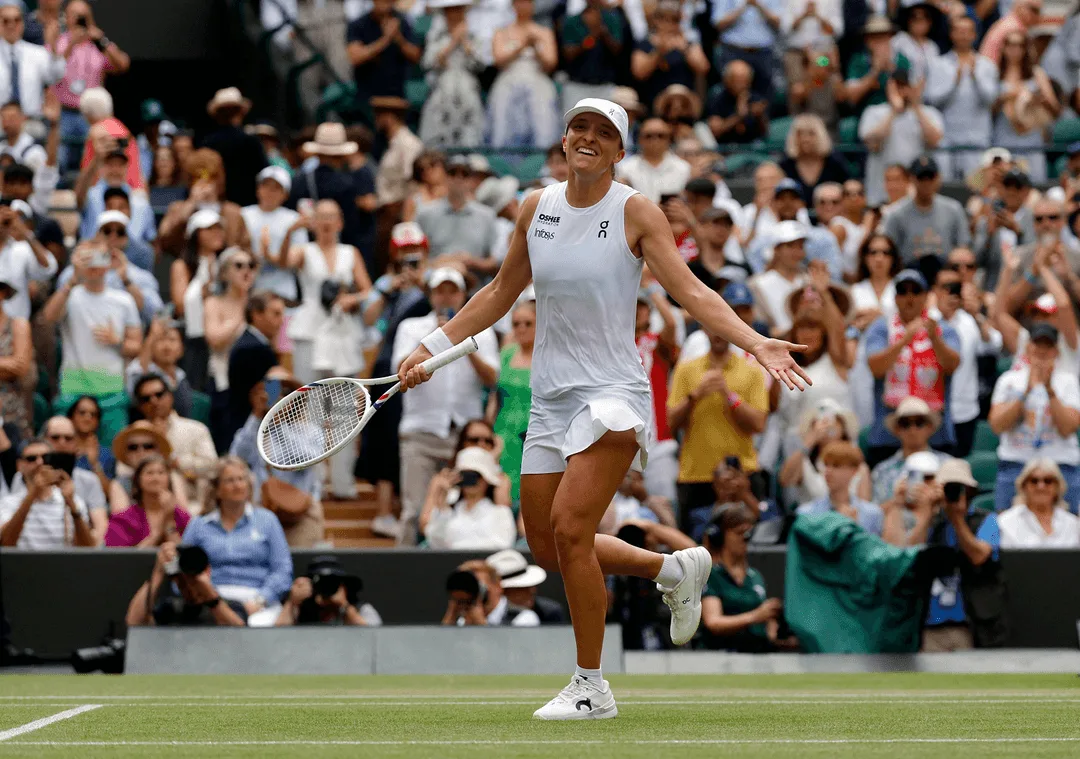 شفيونتيك تصل نهائي ويمبلدون لأول مرة في تاريخها