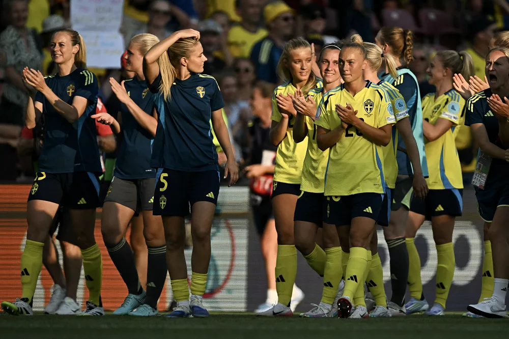 فوز ثمين للسويد على الدنمارك في كأس أوروبا للسيدات 2025