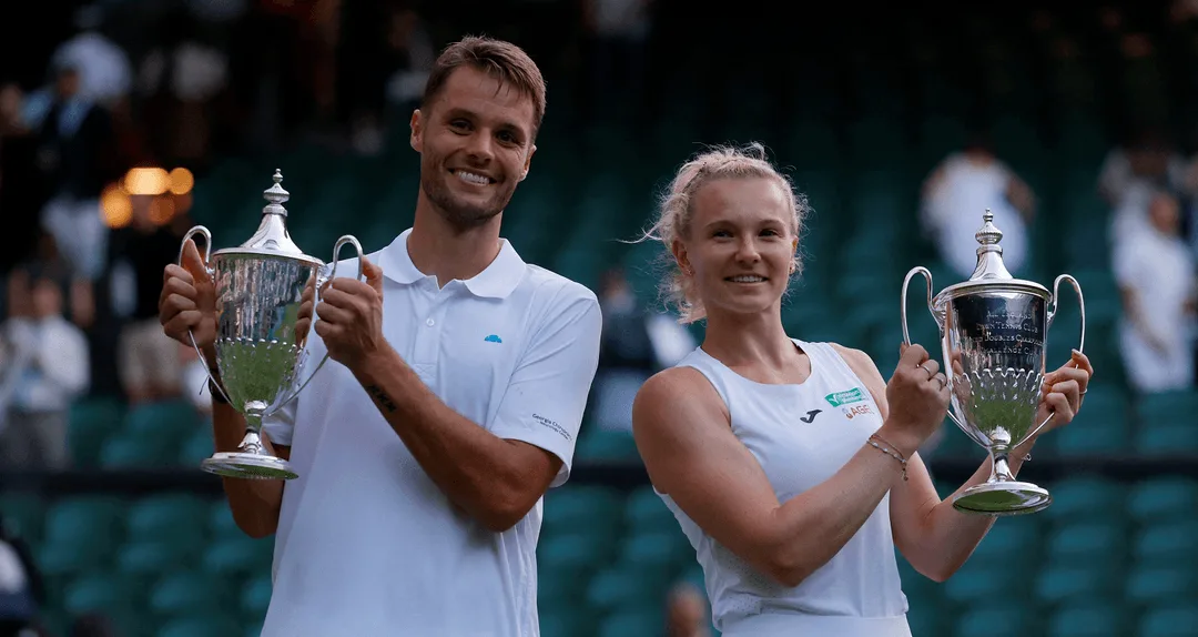 فيربيك وسينياكوفا يتوجان بلقب الزوجي المختلط في ويمبلدون