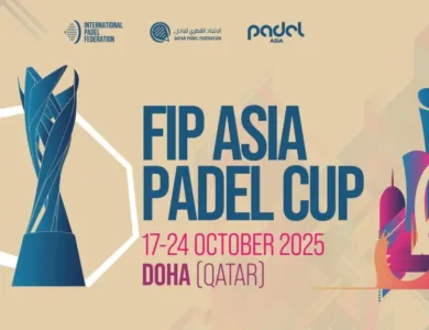 قطر تنظم أول كأس آسيا لرياضة البادل